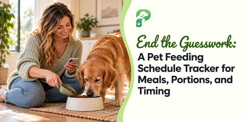 End the Guesswork: A Pet Feeding Schedule Tracker for Meals, Portions, and Timing