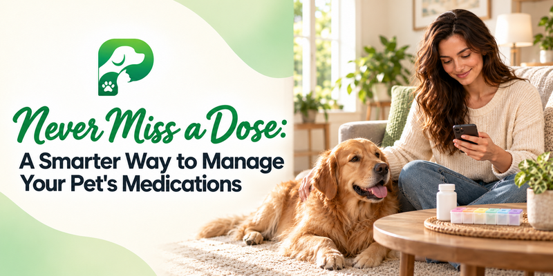 Never Miss a Dose: A Smarter Way to Manage Your Pet's Medications