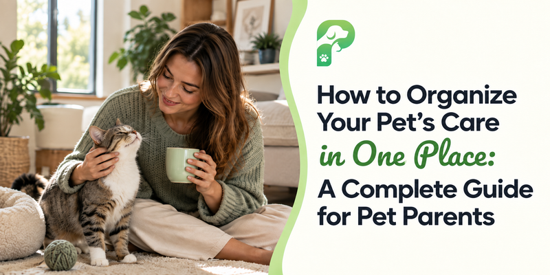 How to Organize Your Pet's Care in One Place: A Complete Guide for Pet Parents