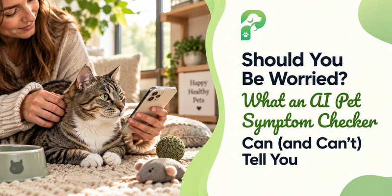 Should You Be Worried? What an AI Pet Symptom Checker Can (and Can't) Tell You