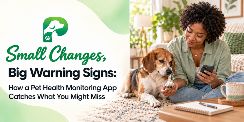 Small Changes, Big Warning Signs: How a Pet Health Monitoring App Catches What You Might Miss