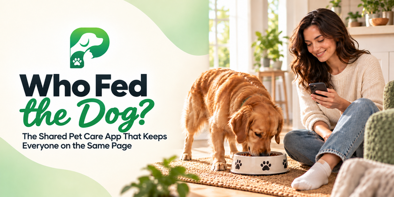 Who Fed the Dog? The Shared Pet Care App That Keeps Everyone on the Same Page