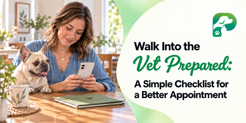 Walk Into the Vet Prepared: A Simple Checklist for a Better Appointment